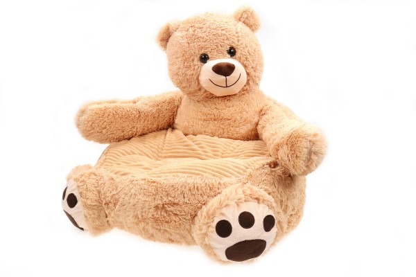 Kindersessel Plüsch &quot;Bär&quot;, 50*50*45cm, Sitzfläche 38*24 cm